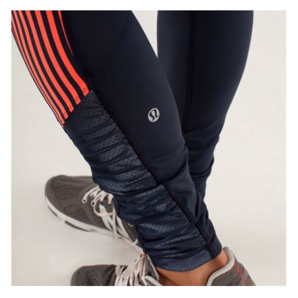 Lululemon Run: Get Up And Glow Tight In Inkwell/C… - image 3